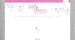 Desktop Screenshot of littleflamingo.com.au